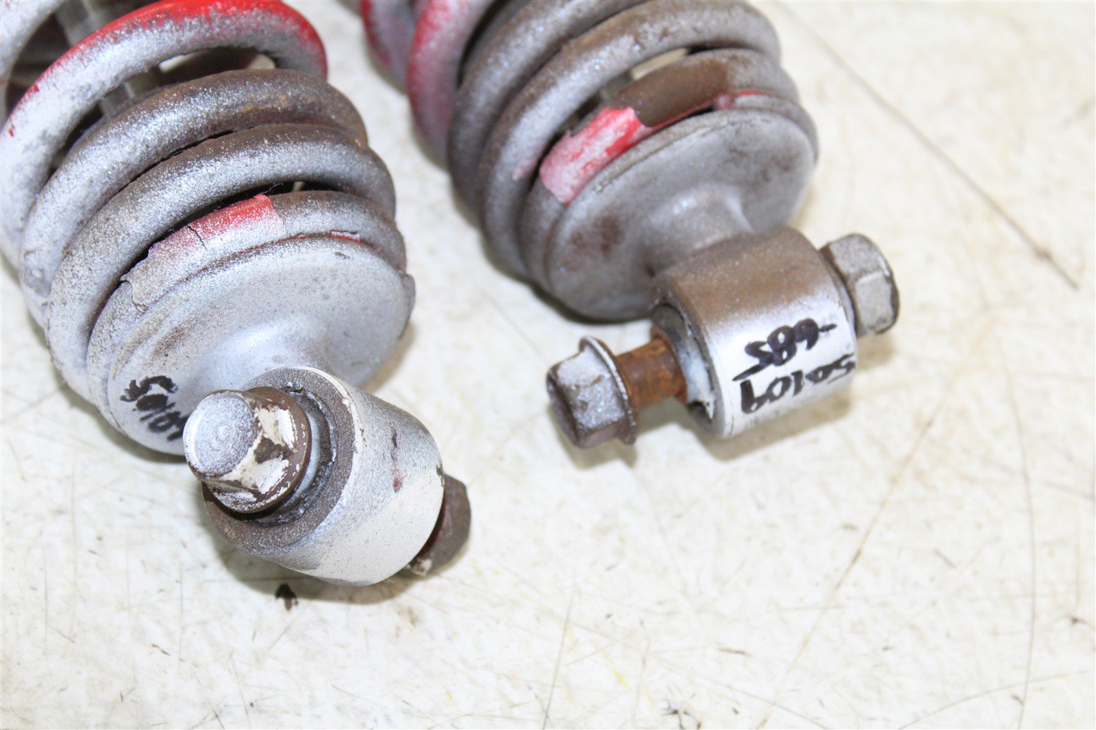 1987 Yamaha Warrior 350 Front Shocks Spring Absorber Left Right 50109