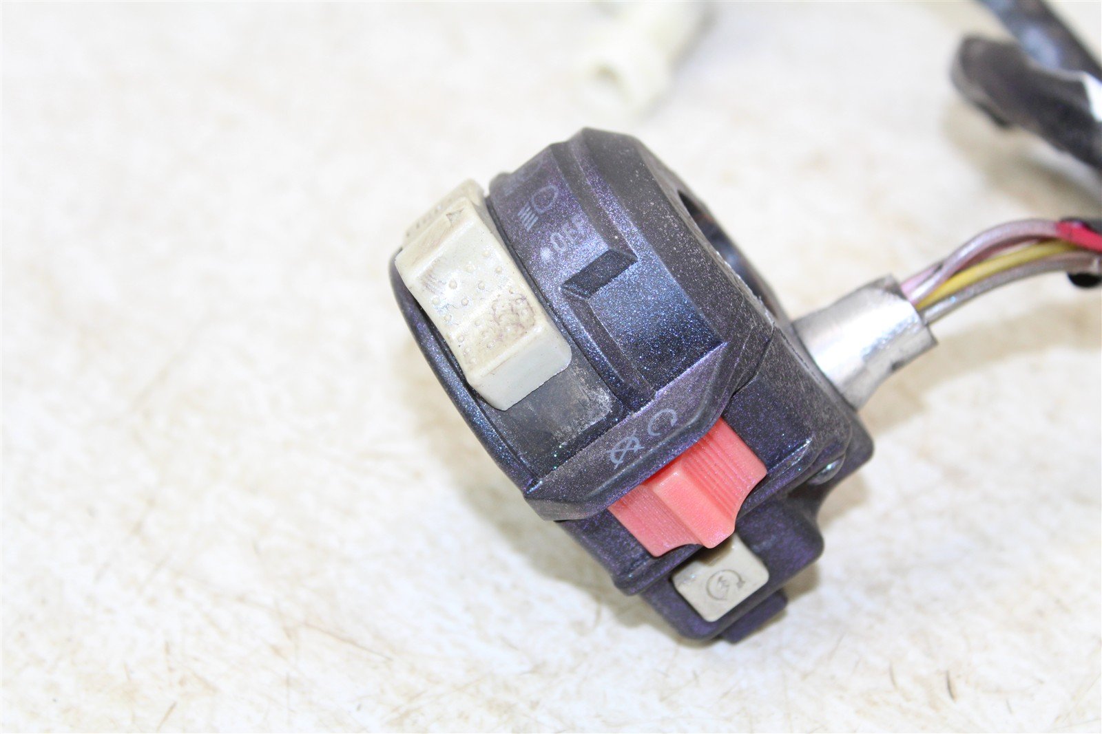 1987 Yamaha Warrior 350 Start Button Kill Headlight Switch On Off 50109