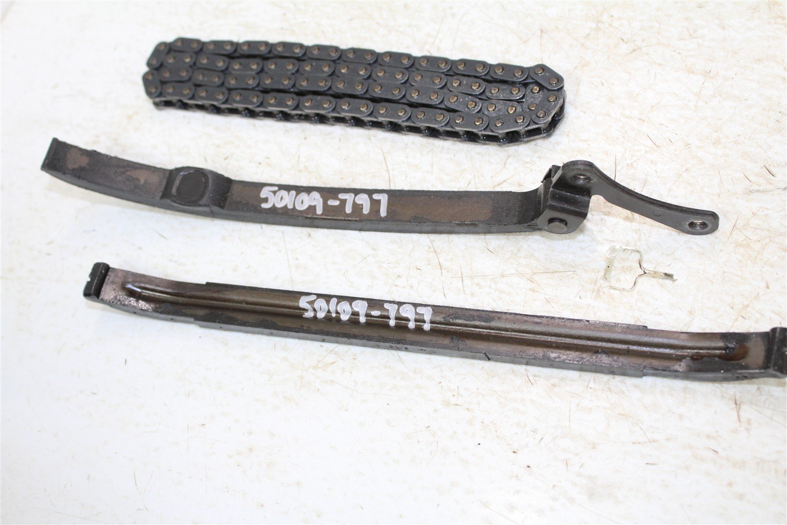 1987 Yamaha Warrior 350 Timing Chain Guide Slides w/ Camshaft Tensioner 50109