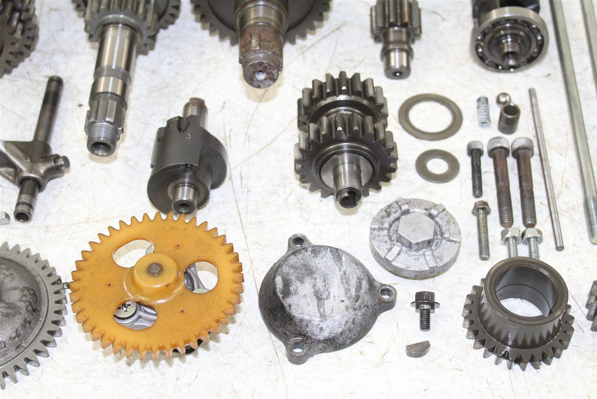 1987 Yamaha Warrior 350 Transmission Gears Shift Shaft Forks Drum 50109