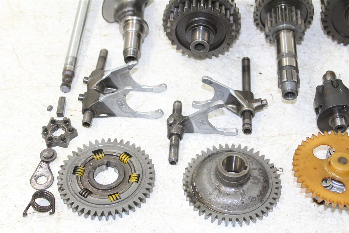 1987 Yamaha Warrior 350 Transmission Gears Shift Shaft Forks Drum 50109