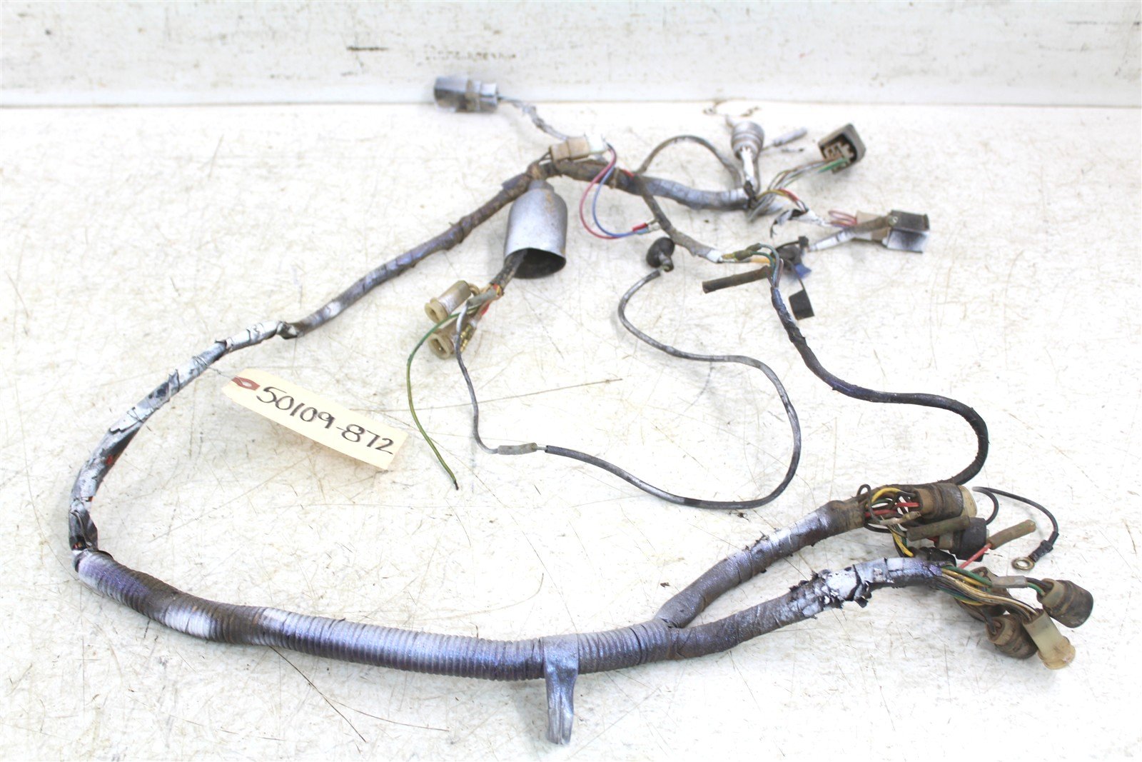 1987 Yamaha Warrior 350 Wire Wiring Harness Loom 50109