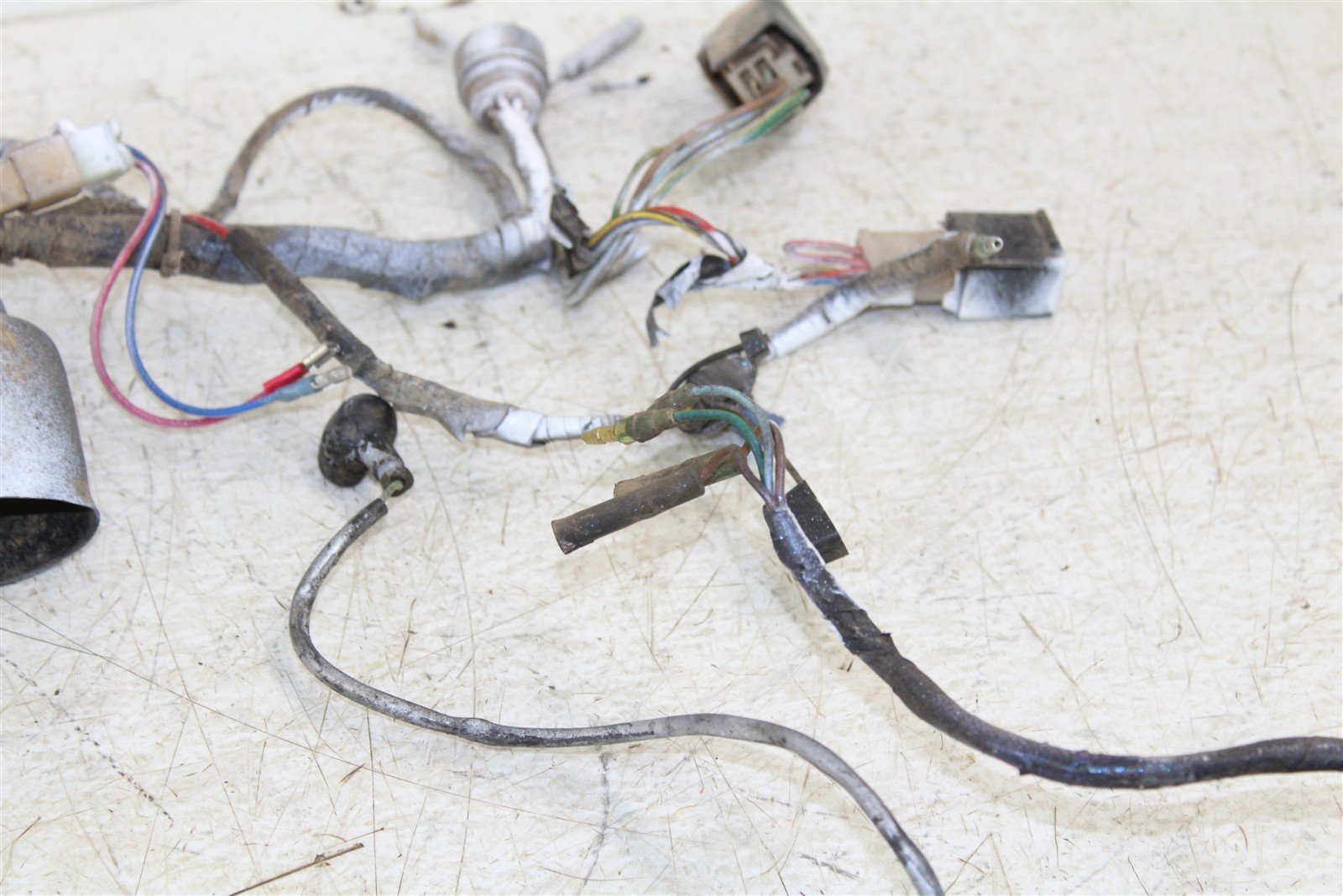 1987 Yamaha Warrior 350 Wire Wiring Harness Loom 50109