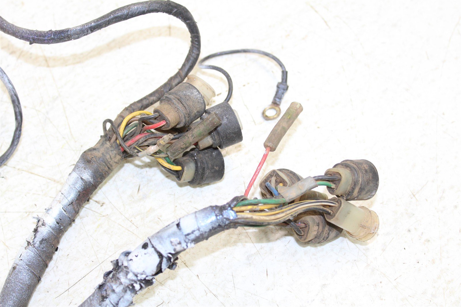 1987 Yamaha Warrior 350 Wire Wiring Harness Loom 50109