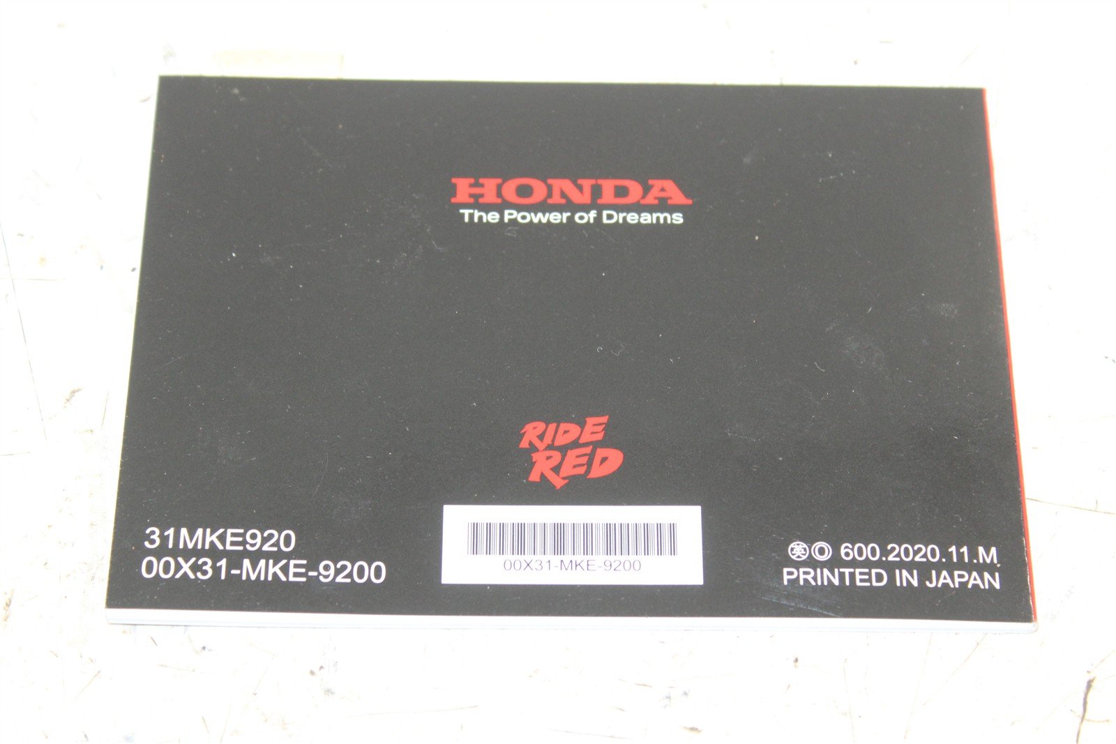 2021 Honda CRF 450RL Owners Manual 465G