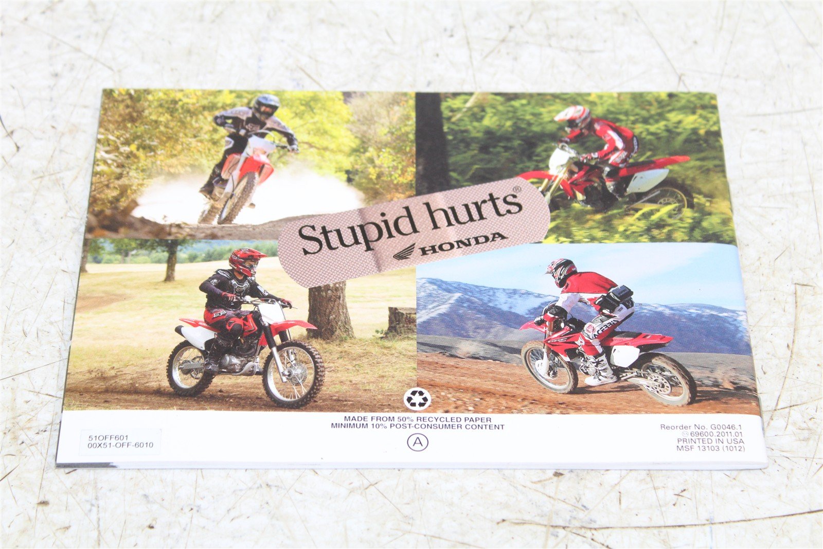 2021 Honda CRF 450RL Owners Manual 465G