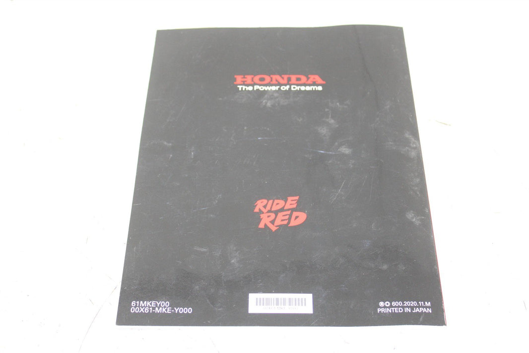 2021 Honda CRF 450RL Off Road Hand Book Repair Manual 466G