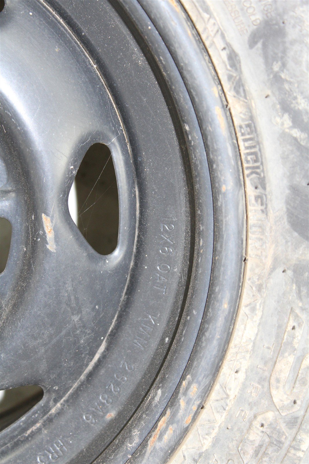 2023 Honda Foreman TRX 520 FM Front Wheel Set Rims 11105