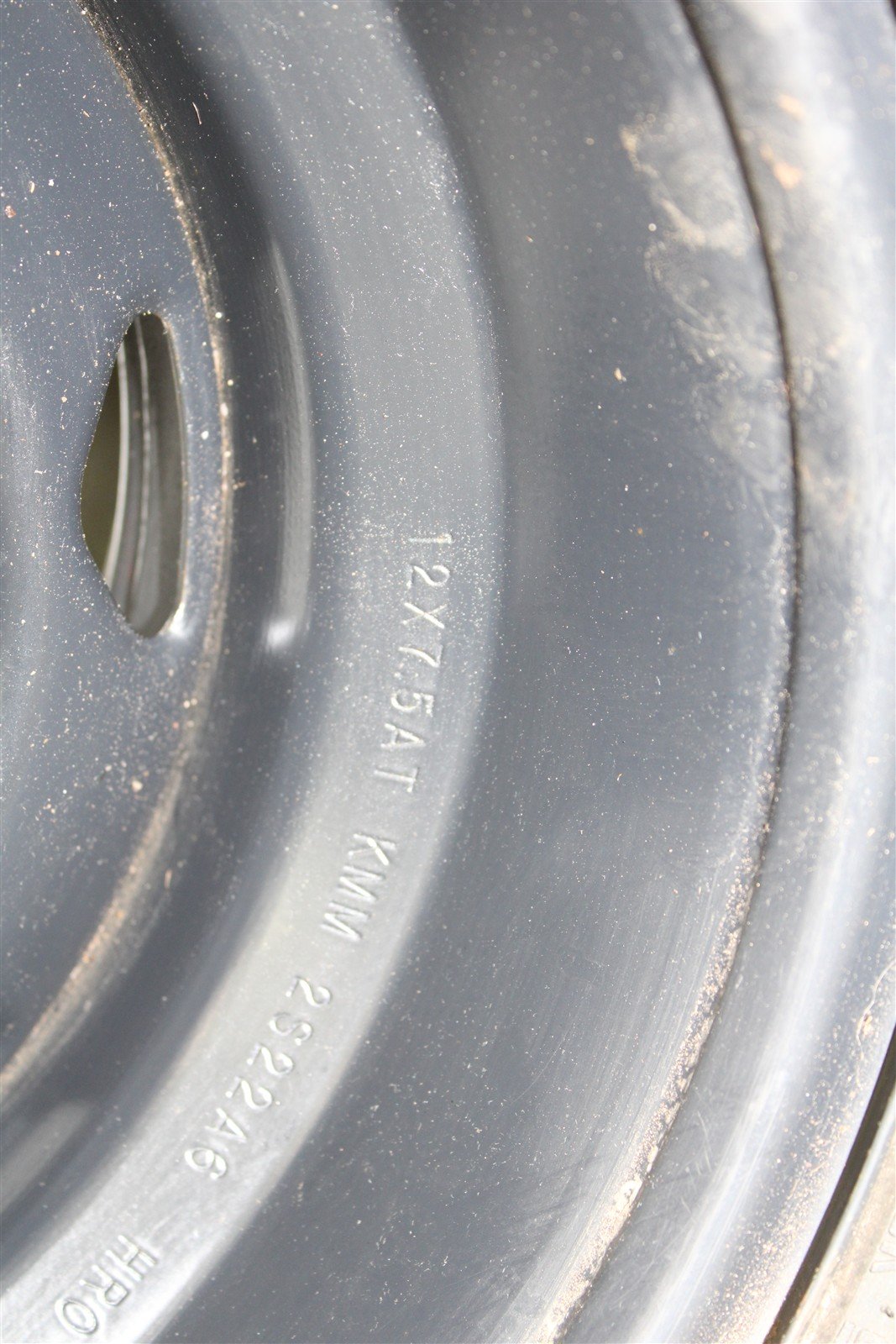 2023 Honda Foreman TRX 520 FM Rear Wheel Set Rims 11105