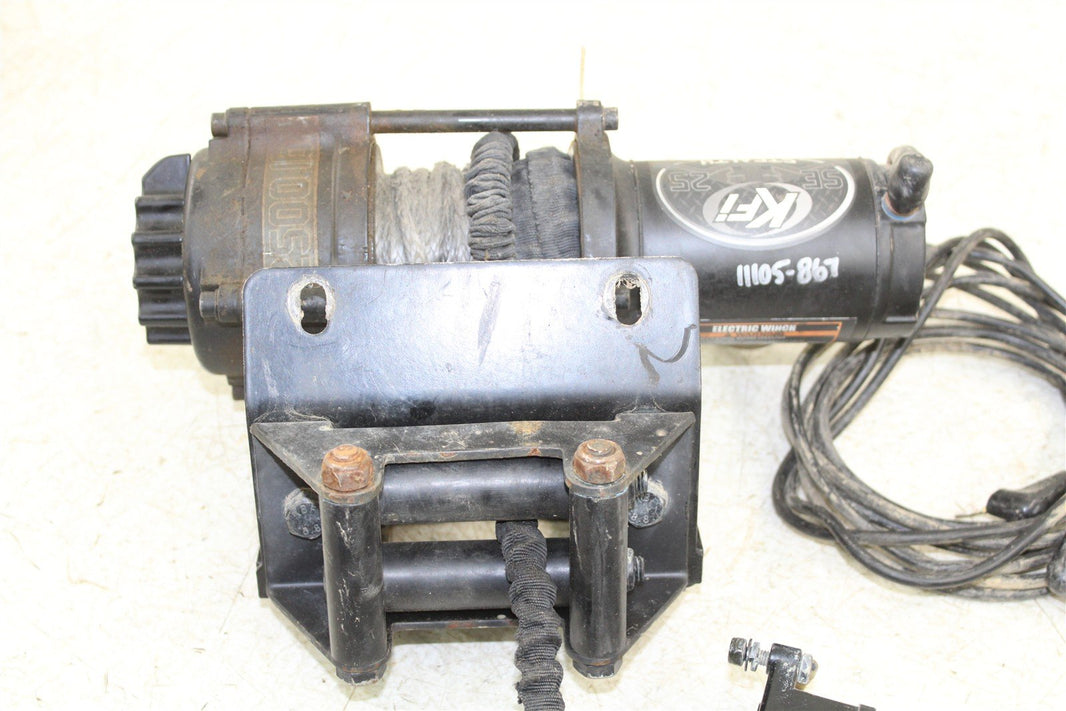2023 Honda Foreman TRX 520 FM KFI 2500lb Winch Assembly w/ Mount 11105