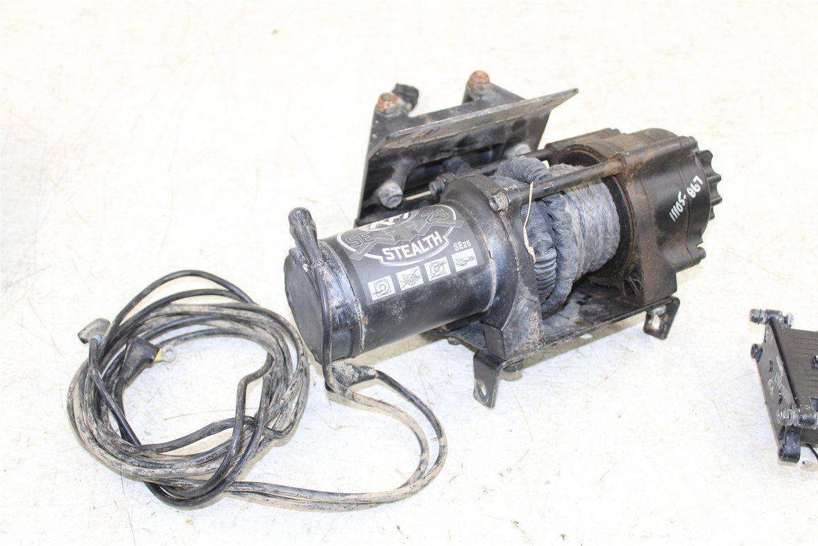 2023 Honda Foreman TRX 520 FM KFI 2500lb Winch Assembly w/ Mount 11105
