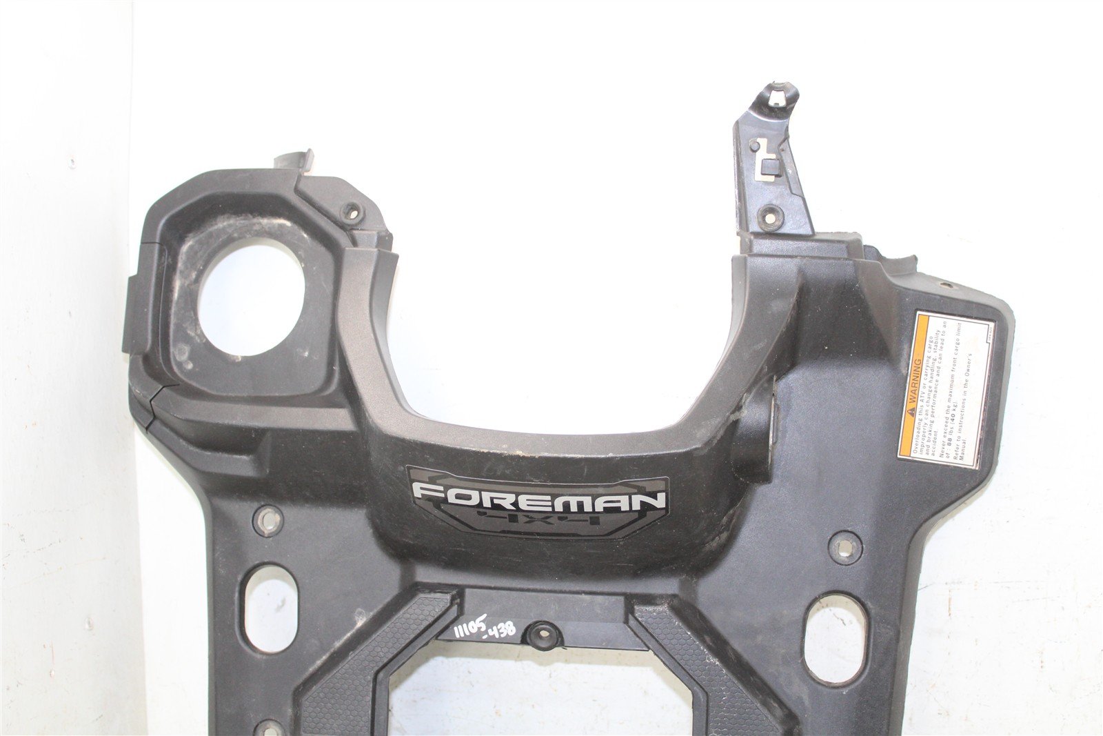 2023 Honda Foreman TRX 520 FM Front Hood Plastic Fender 11105