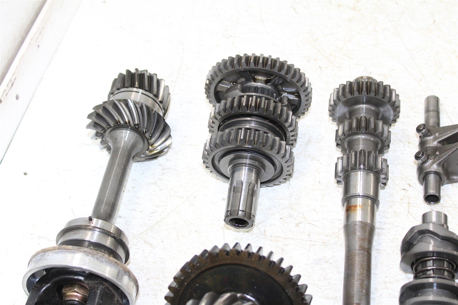 2006 Suzuki King Quad 700 4x4 Transmission Gears Shift Shaft Forks Drum 43054