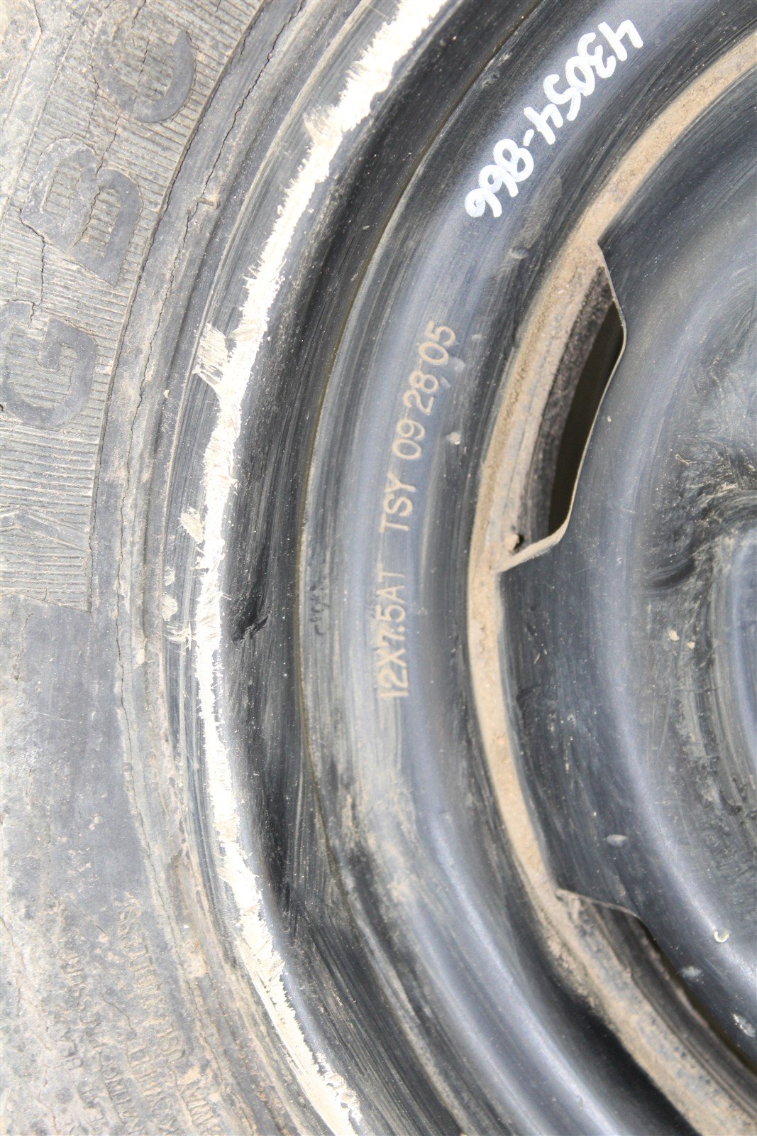 2006 Suzuki King Quad 700 4x4 Rear Wheel Set Rims 43054