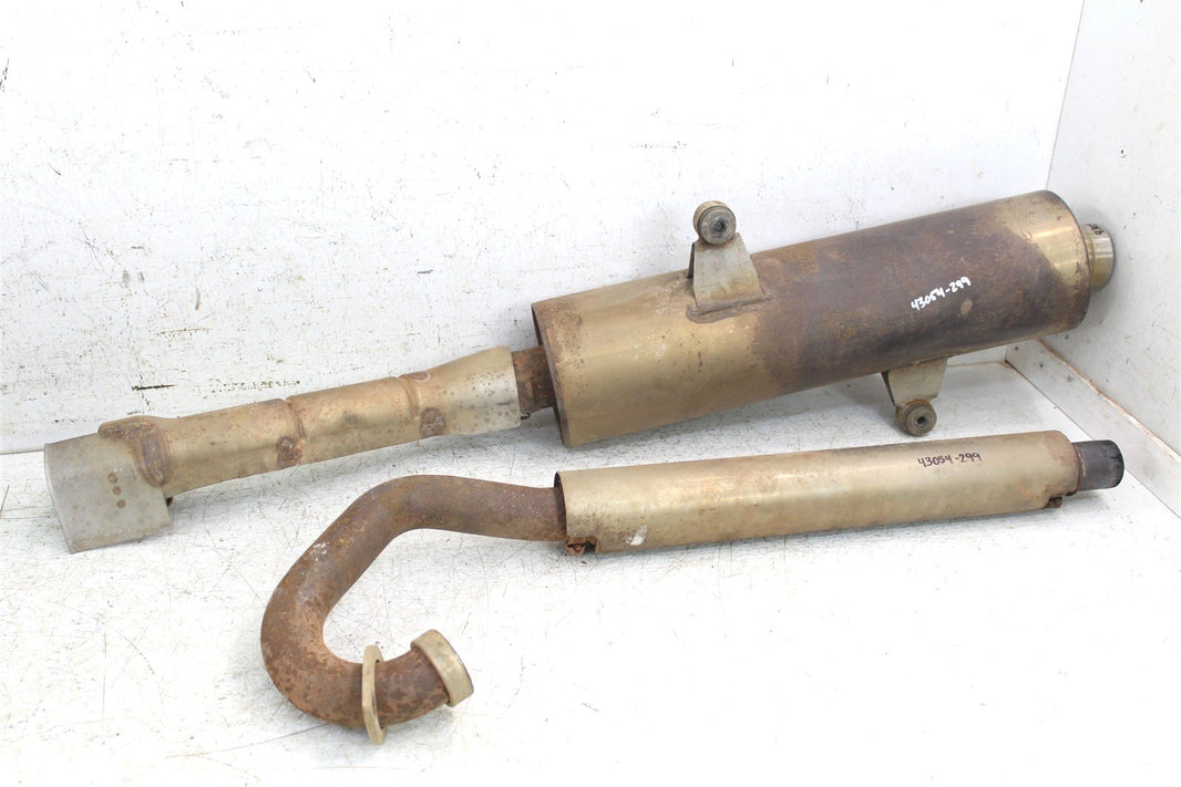 2006 Suzuki King Quad 700 4x4 Exhaust Head Pipe Silencer Muffler 43054