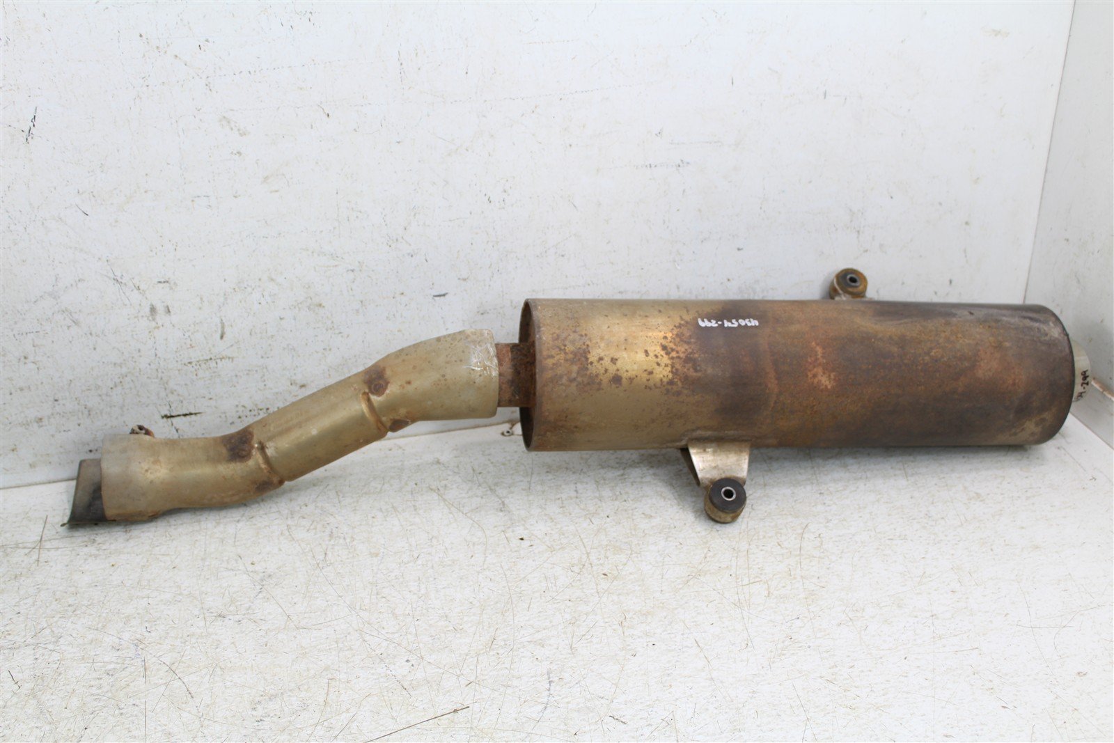 2006 Suzuki King Quad 700 4x4 Exhaust Head Pipe Silencer Muffler 43054
