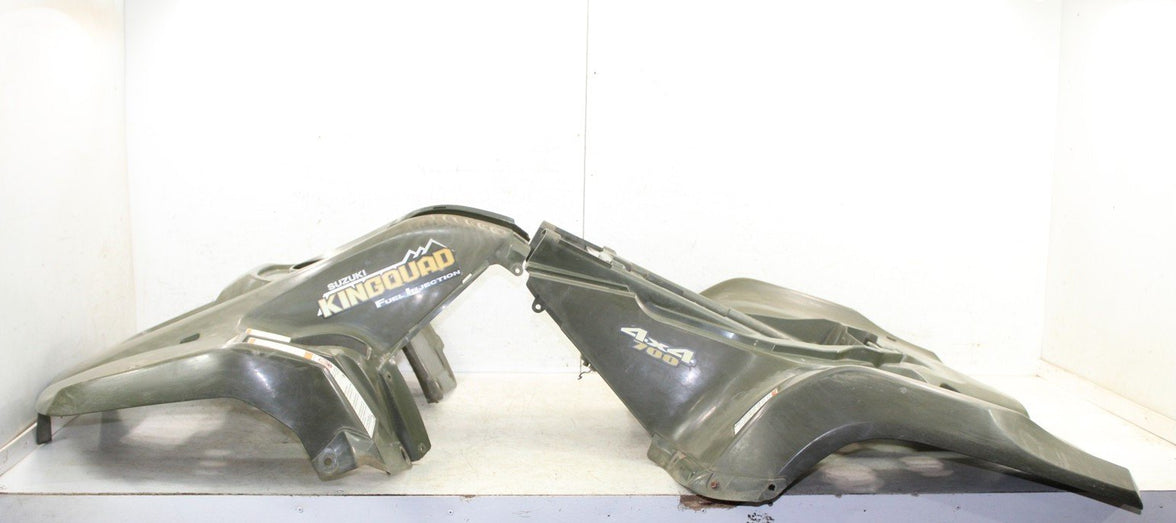 2006 Suzuki King Quad 700 4x4 Front & Rear Fender Set Plastic 43054