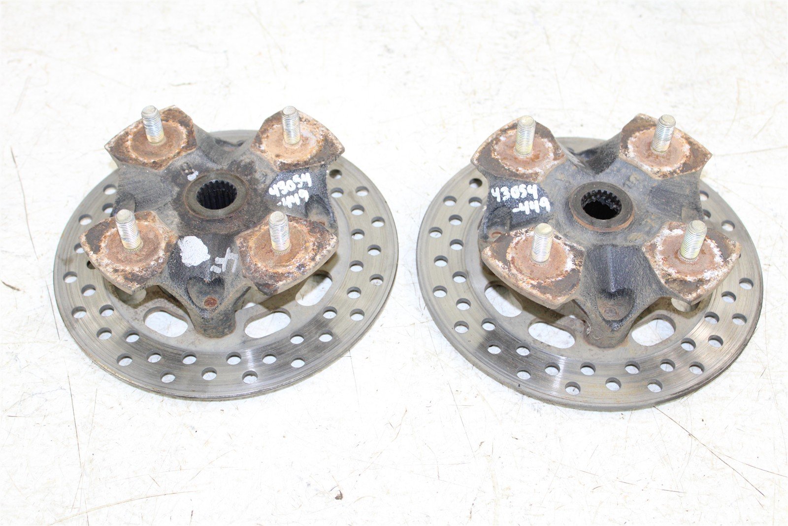 2006 Suzuki King Quad 700 4x4 Front Hubs Brake Rotors 43054