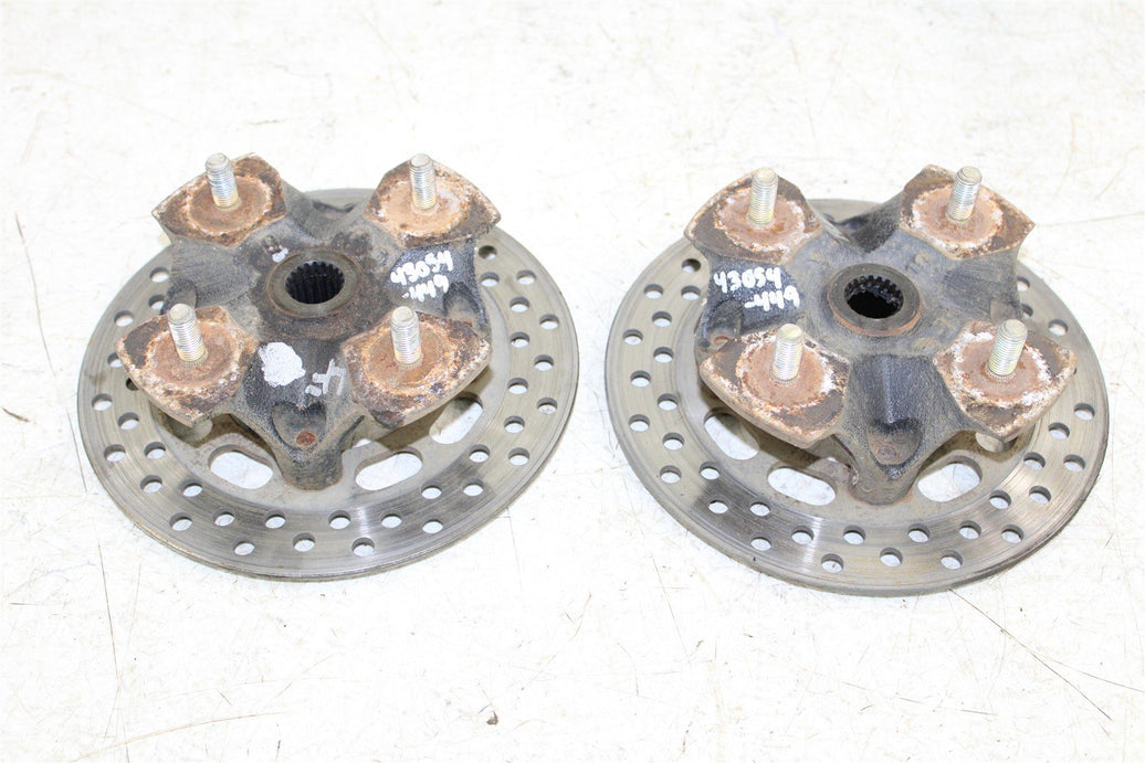 2006 Suzuki King Quad 700 4x4 Front Hubs Brake Rotors 43054