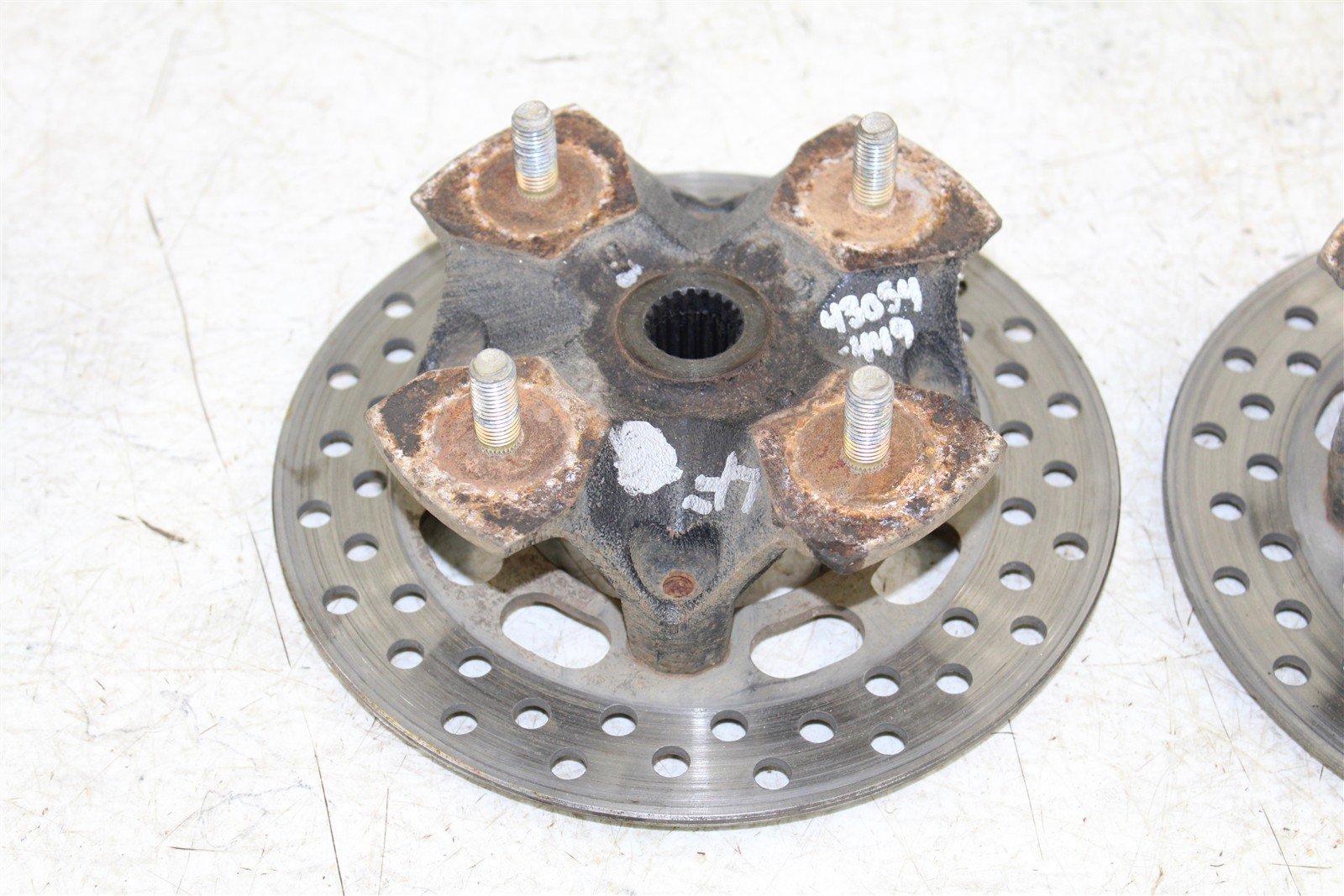 2006 Suzuki King Quad 700 4x4 Front Hubs Brake Rotors 43054