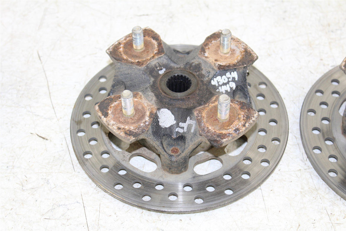 2006 Suzuki King Quad 700 4x4 Front Hubs Brake Rotors 43054
