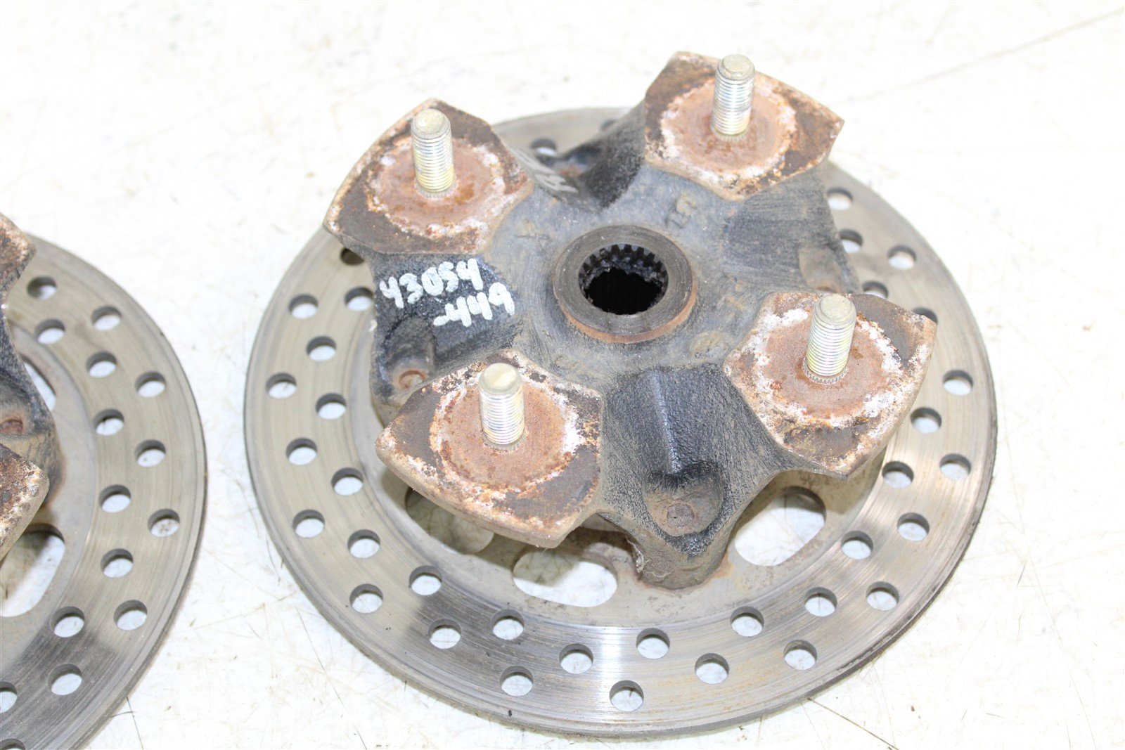 2006 Suzuki King Quad 700 4x4 Front Hubs Brake Rotors 43054