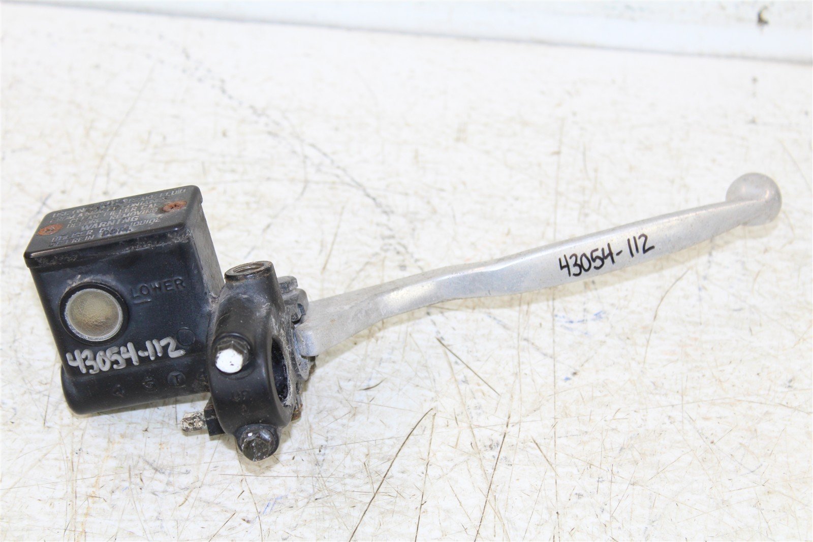 2006 Suzuki King Quad 700 4x4 Front Brake Master Cylinder Lever 43054