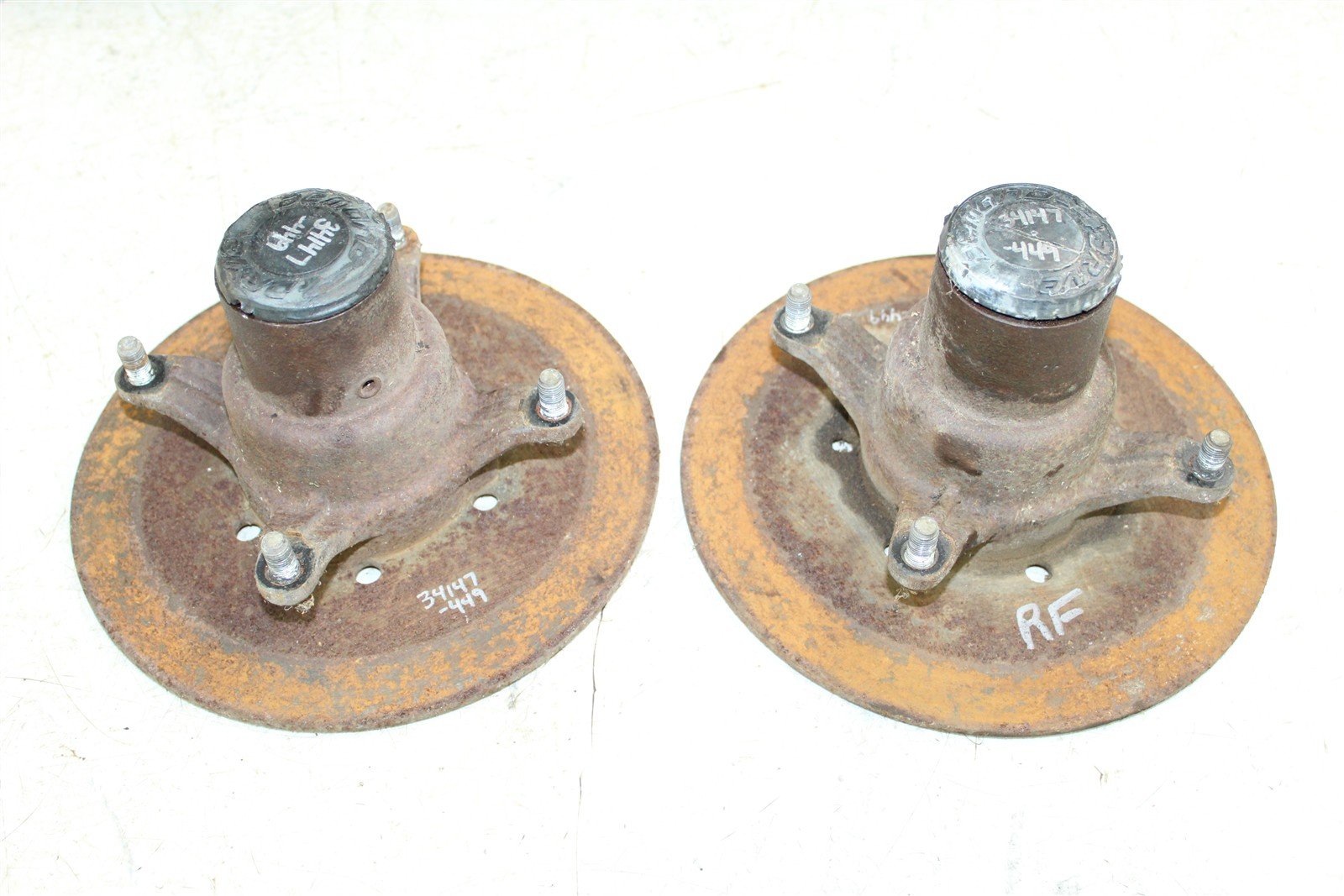 1994 Polaris 400L 4x4 Front Hubs Brake Rotors 34147