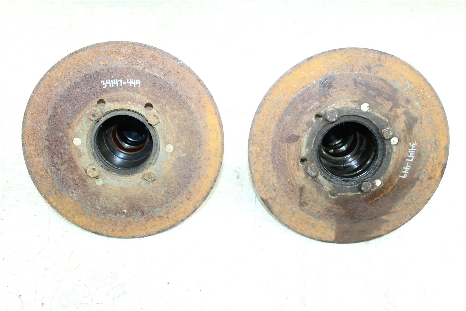 1994 Polaris 400L 4x4 Front Hubs Brake Rotors 34147
