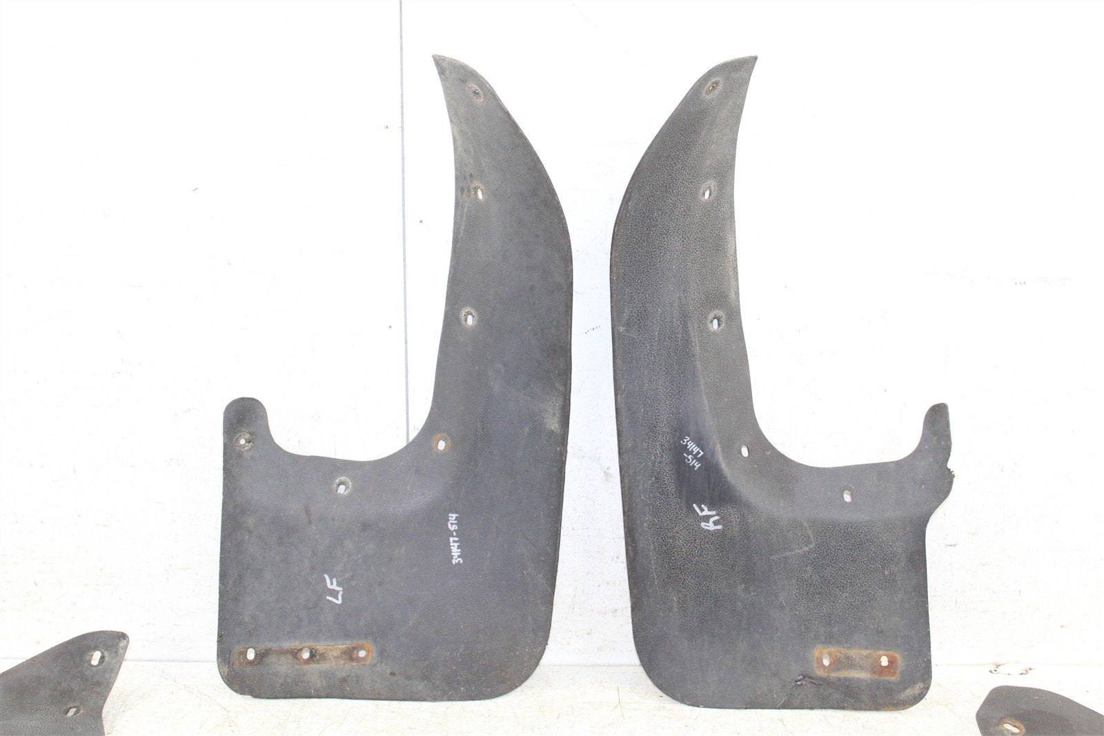 1994 Polaris 400L 4x4 Front & Rear Mud Flaps Deflector Shields 34147