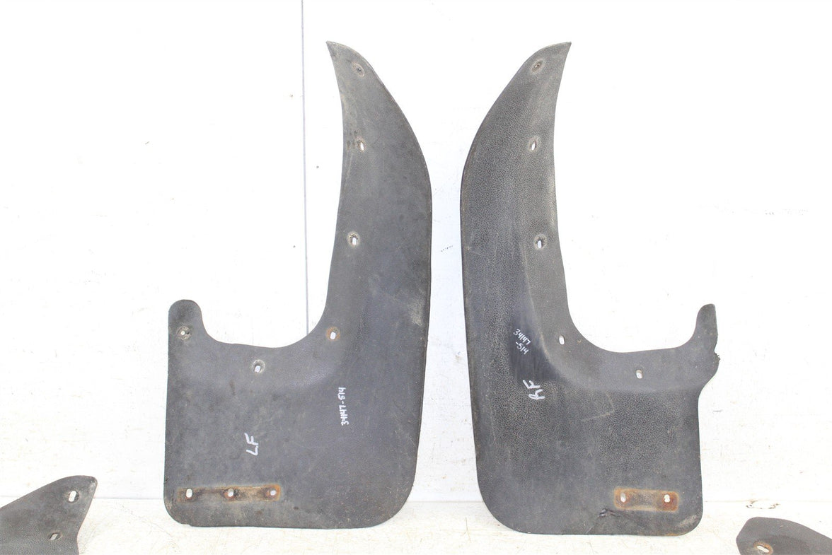 1994 Polaris 400L 4x4 Front & Rear Mud Flaps Deflector Shields 34147
