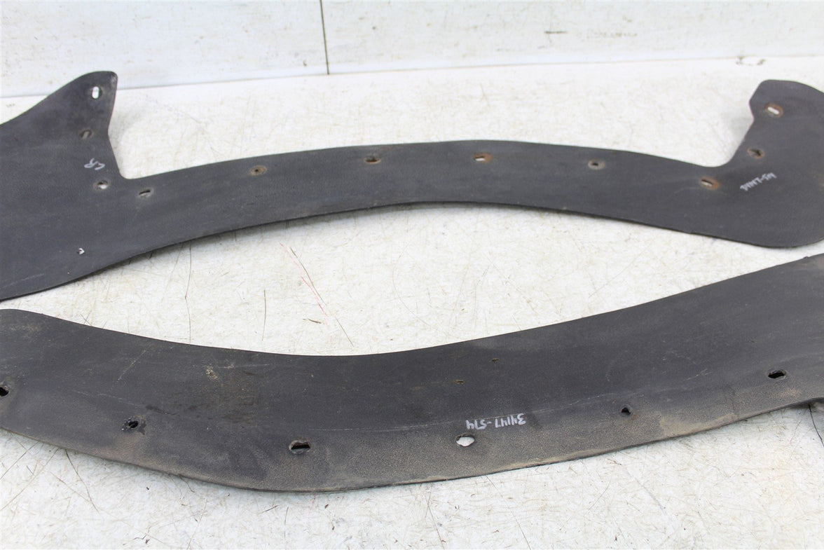 1994 Polaris 400L 4x4 Front & Rear Mud Flaps Deflector Shields 34147
