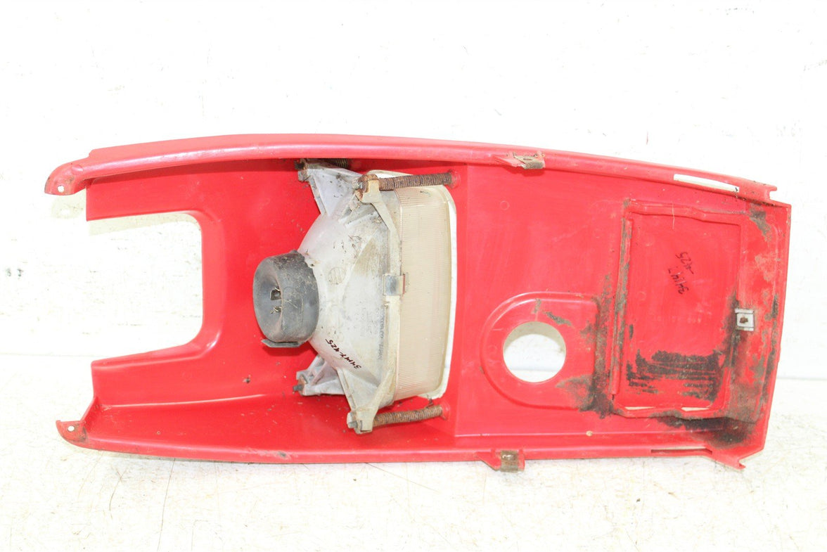 1994 Polaris 400L 4x4 Front Hood Plastic Fender w/ Upper Headlight Light 34147
