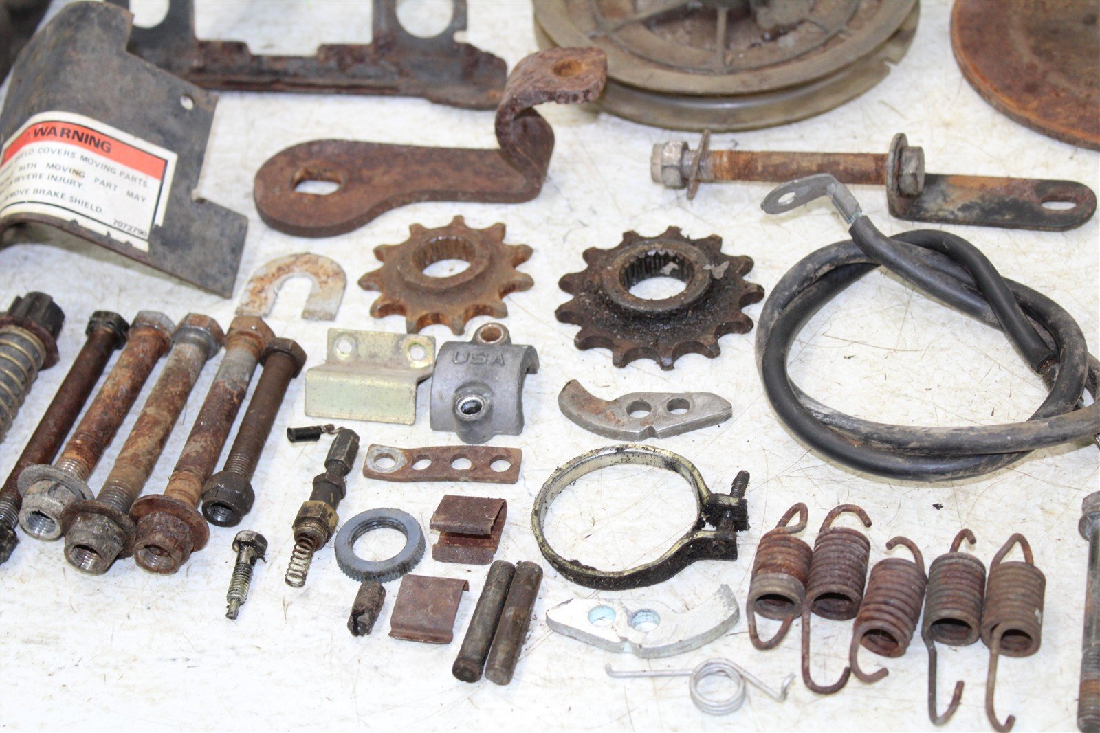 1994 Polaris 400L 4x4 Chassis Bolt Kit Hardware Bracket Wire Mount Sprocket34147