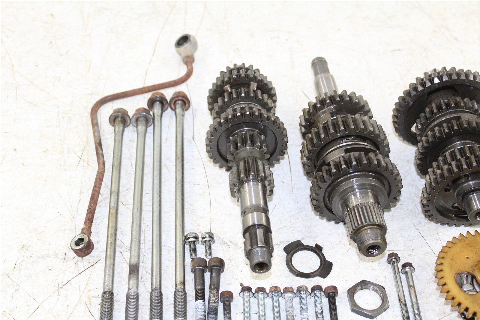 1991 Yamaha Big Bear 350 4x4 Transmission Gears Shift Shaft Forks Drum 50110