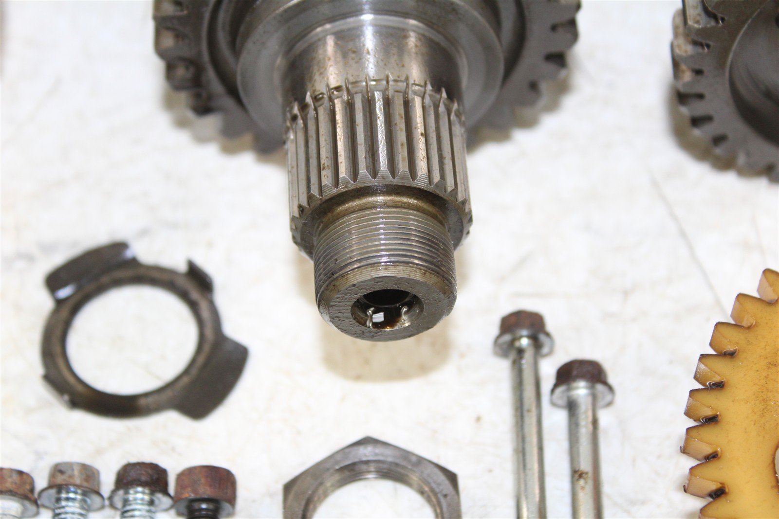 1991 Yamaha Big Bear 350 4x4 Transmission Gears Shift Shaft Forks Drum 50110