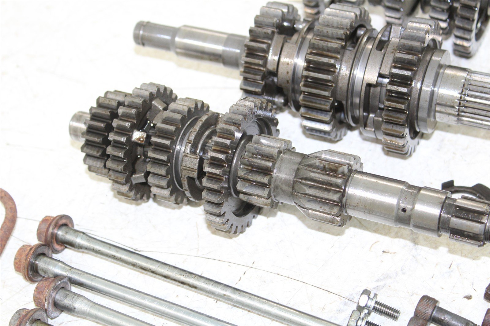 1991 Yamaha Big Bear 350 4x4 Transmission Gears Shift Shaft Forks Drum 50110