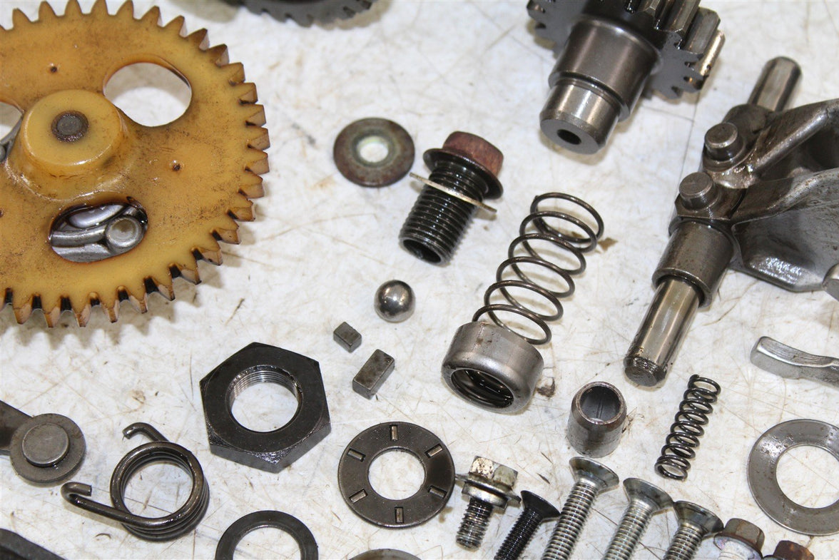 1991 Yamaha Big Bear 350 4x4 Transmission Gears Shift Shaft Forks Drum 50110
