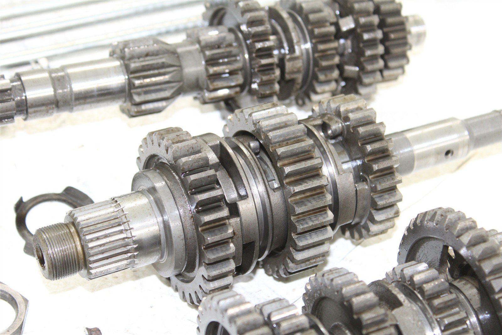 1991 Yamaha Big Bear 350 4x4 Transmission Gears Shift Shaft Forks Drum 50110