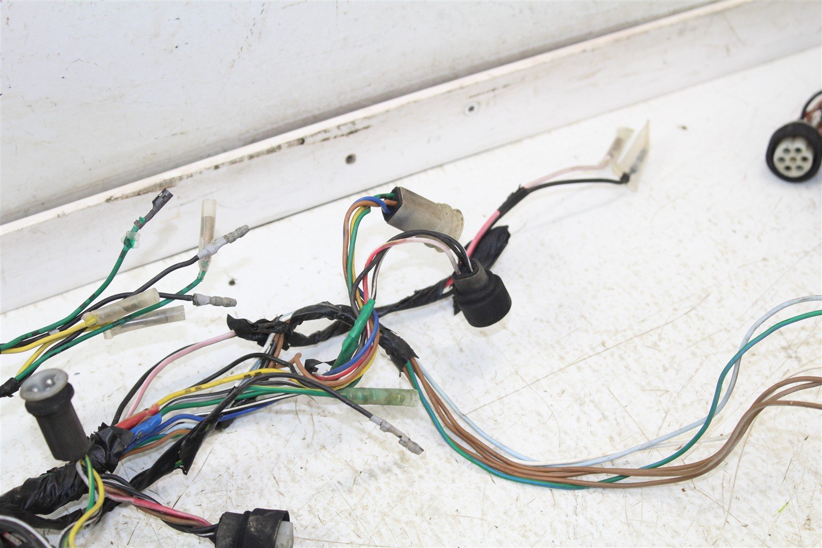 1991 Yamaha Big Bear 350 4x4 Wire Wiring Harness Loom 50110
