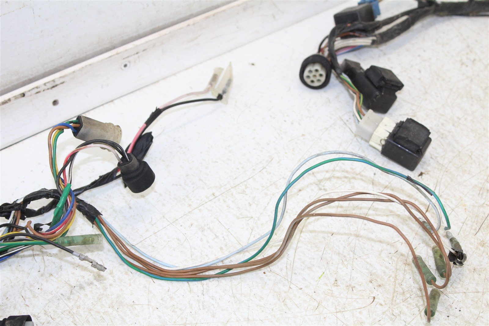1991 Yamaha Big Bear 350 4x4 Wire Wiring Harness Loom 50110