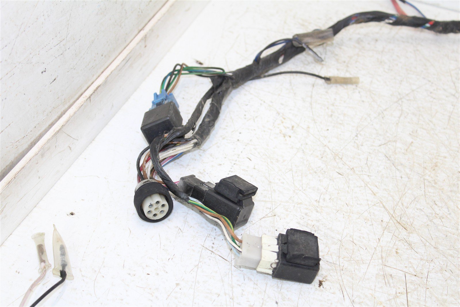 1991 Yamaha Big Bear 350 4x4 Wire Wiring Harness Loom 50110