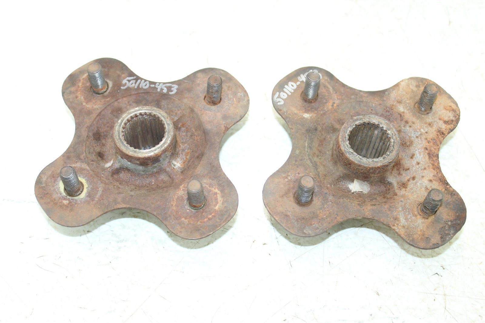1991 Yamaha Big Bear 350 4x4 Rear Hubs Wheel Mounts 50110