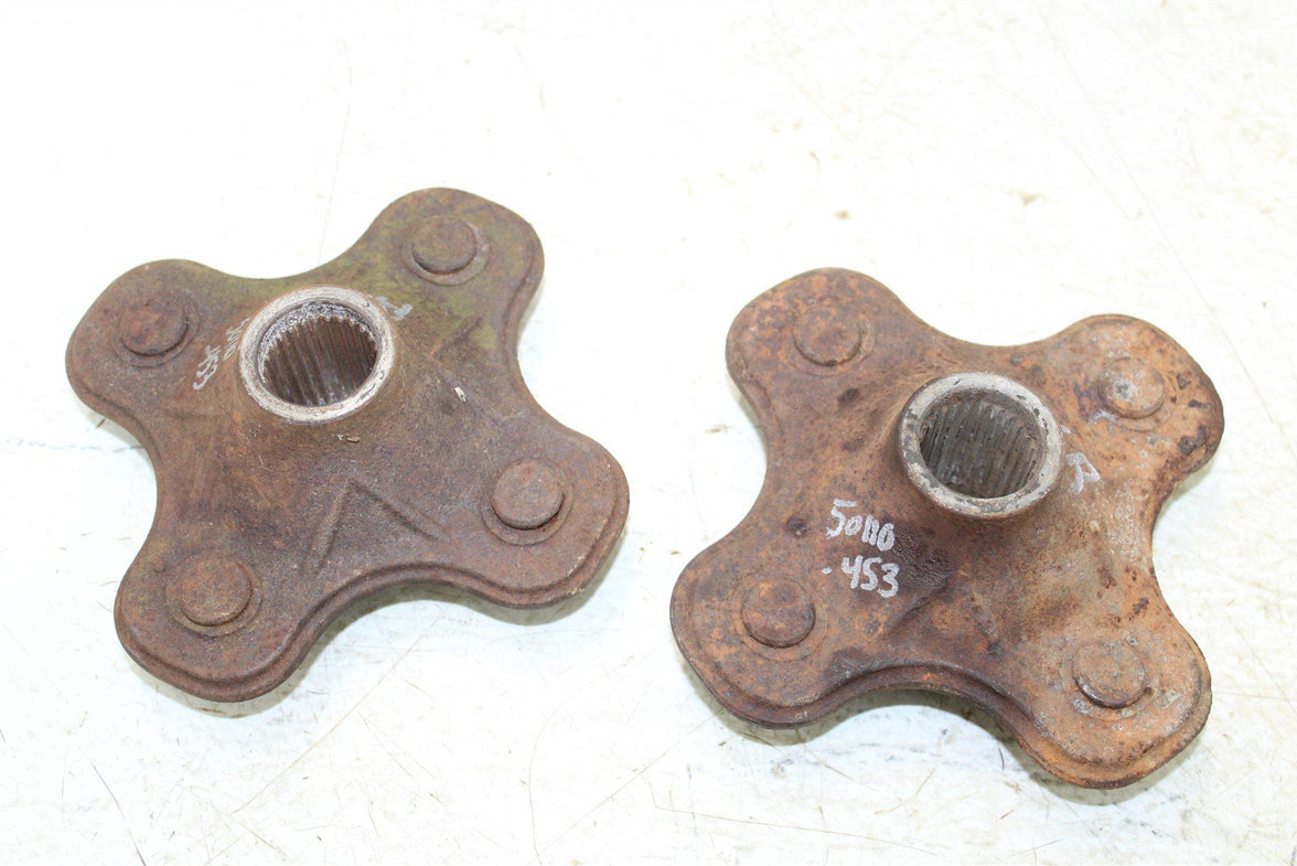 1991 Yamaha Big Bear 350 4x4 Rear Hubs Wheel Mounts 50110