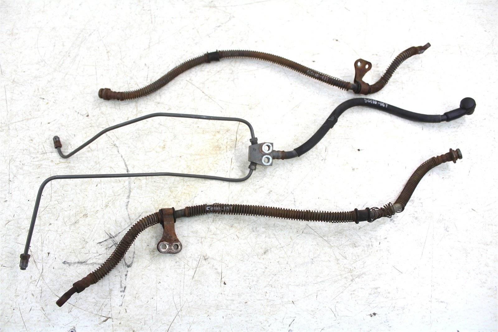 1991 Yamaha Big Bear 350 4x4 Front Brake Hose Line 50110
