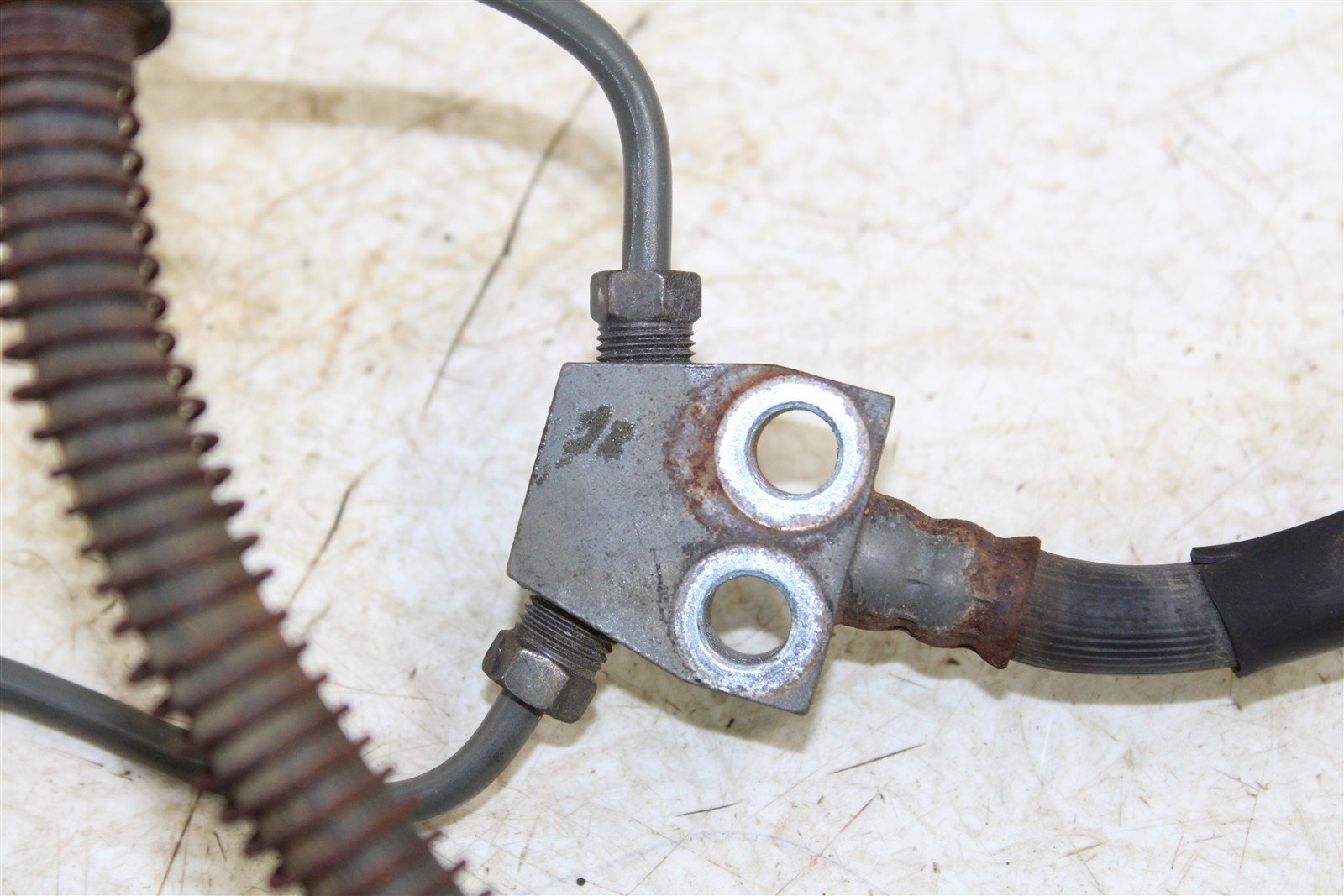 1991 Yamaha Big Bear 350 4x4 Front Brake Hose Line 50110
