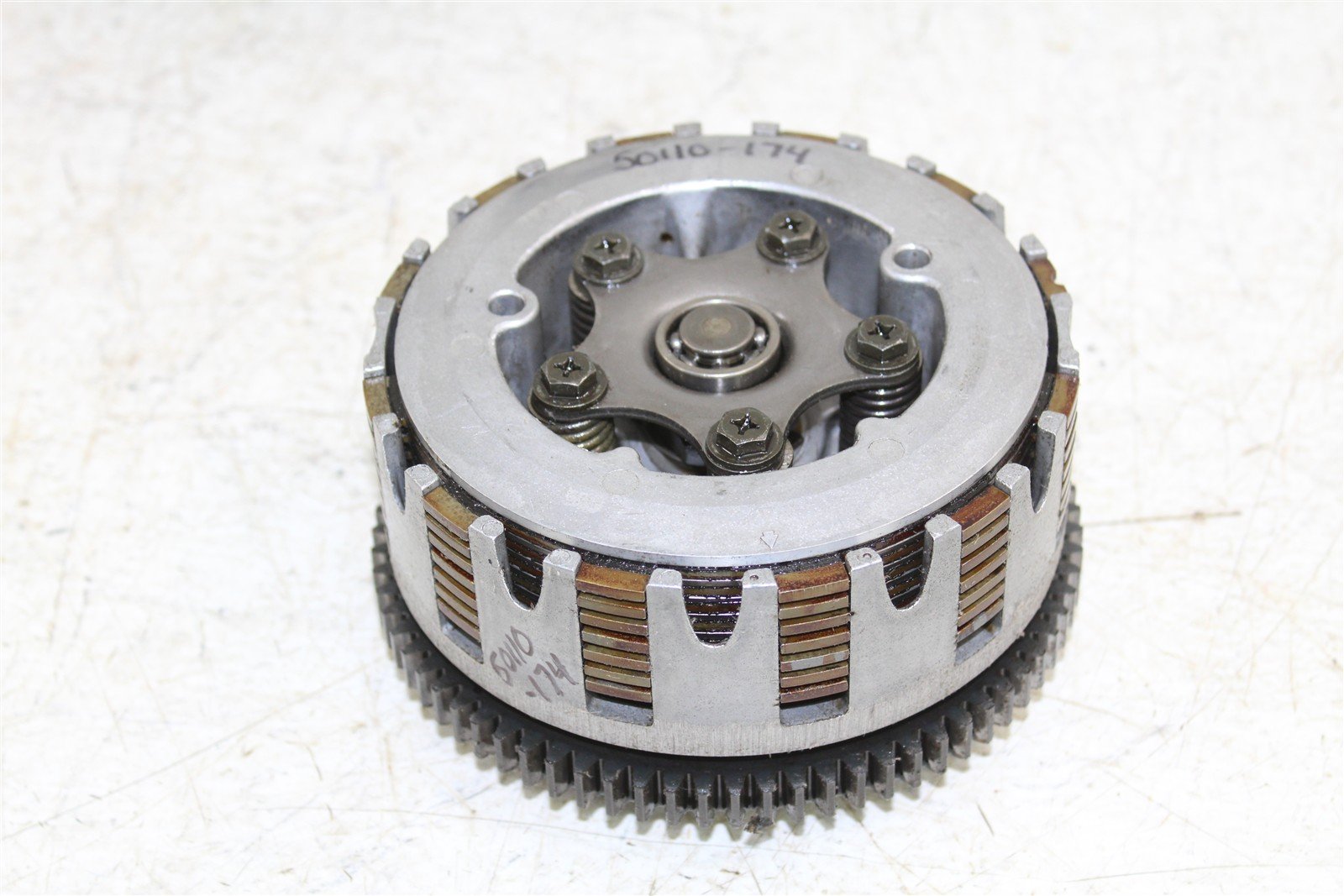 1991 Yamaha Big Bear 350 4x4 Clutch Basket Inner Hub Pressure Plate 50110