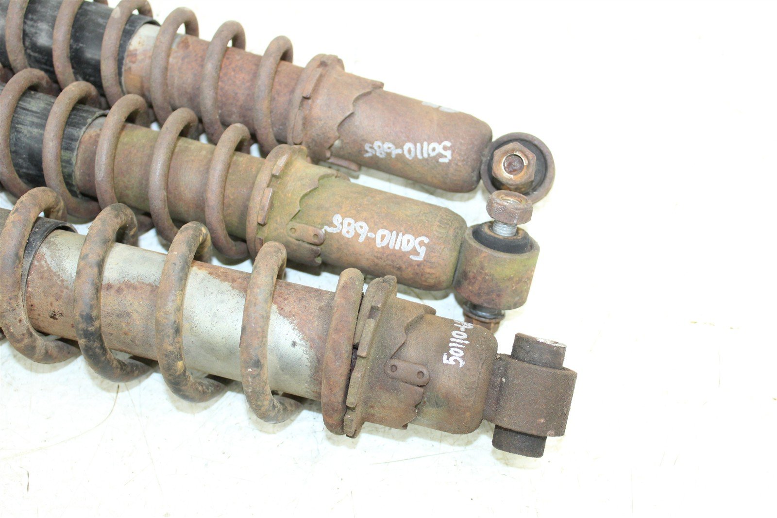 1991 Yamaha Big Bear 350 4x4 Front & Rear Shocks Spring Absorber 50110