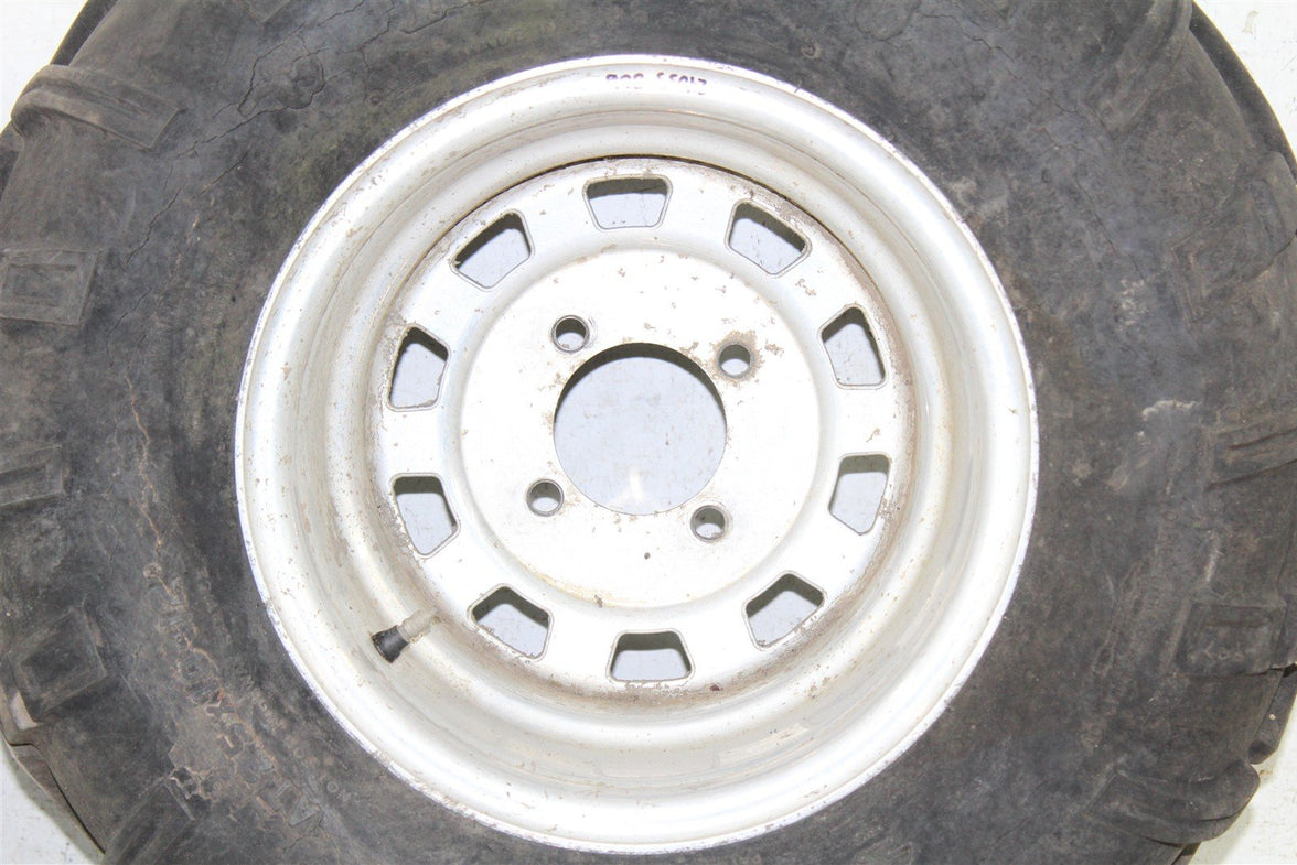 2006 Kawasaki Brute Force 750 4x4 Rear Wheel Set Rims WIDE OFFSET 24055