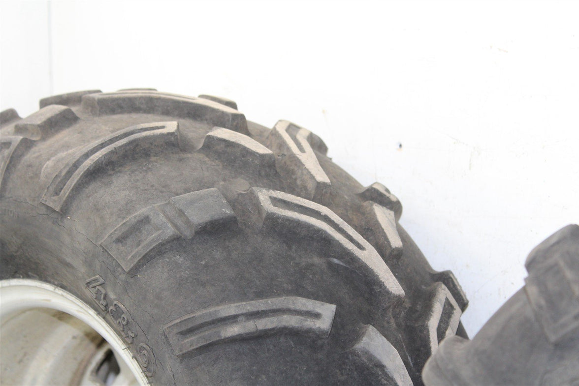 2006 Kawasaki Brute Force 750 4x4 Rear Wheel Set Rims WIDE OFFSET 24055